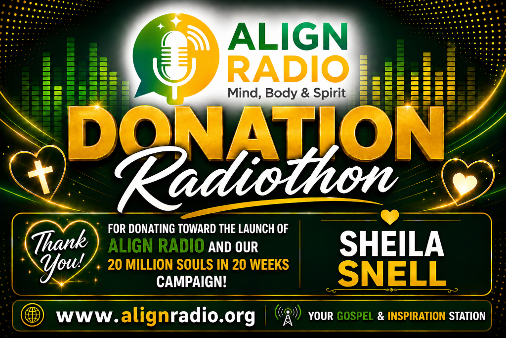 Sheila Snell — Align Radio Donation Radiothon Donor Badge