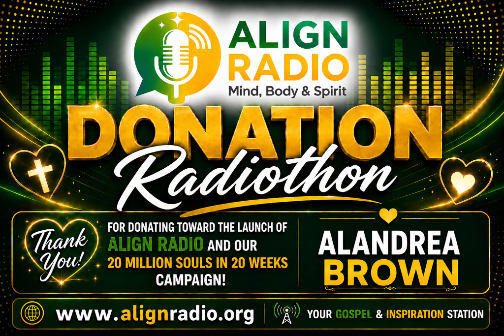 Alandrea Brown — Align Radio Donation Radiothon Donor Badge