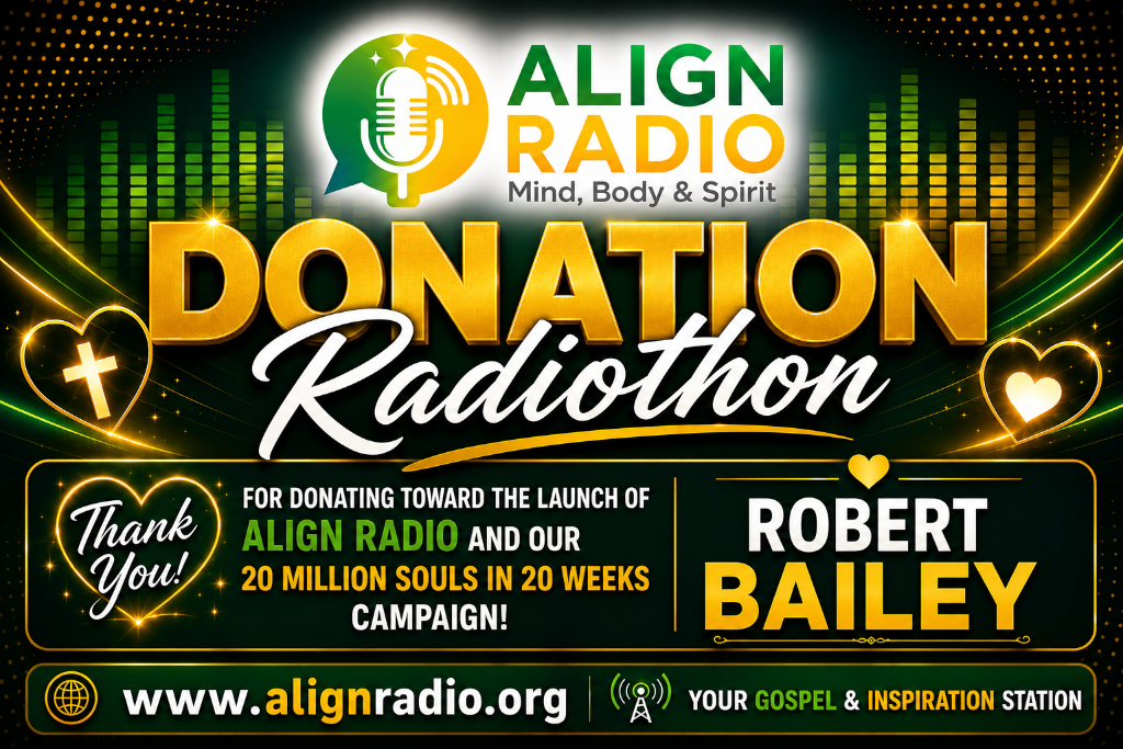 Robert Bailey — Align Radio Donation Radiothon Donor Badge