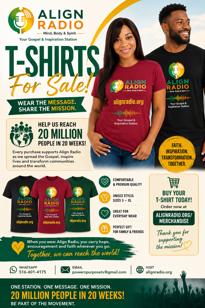 Align Radio T-Shirts For Sale — Wear the Message, Share the Mission