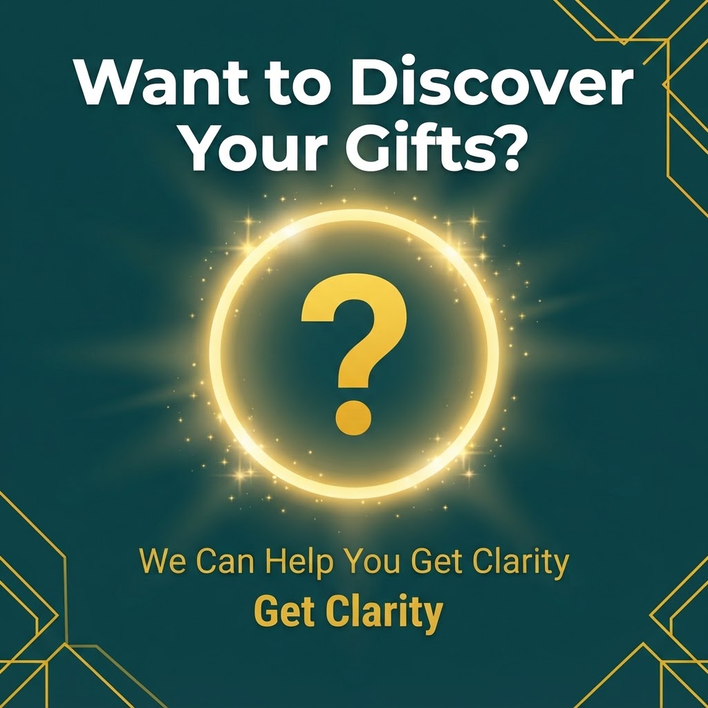 Want to Discover Your Gifts? We Can Help You Get Clarity — book a free 30-minute discovery call with Rev Marie Berbick.