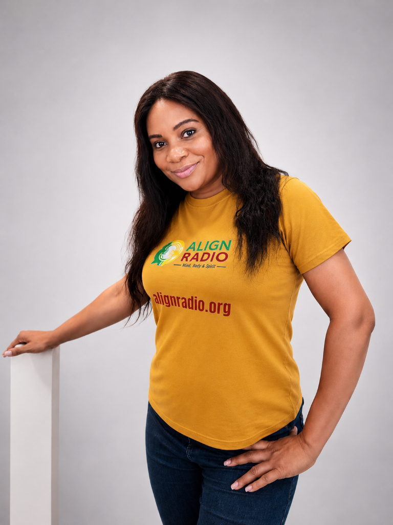 Align Radio T-Shirt — Mustard