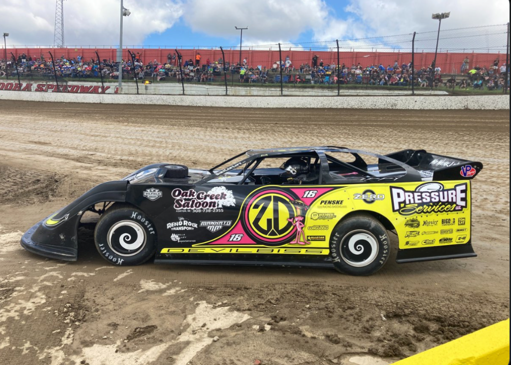 On the Track at Dora Speedway