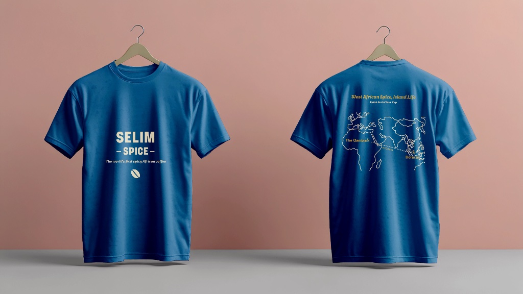 Selim Spice Journey T-Shirt — Blue