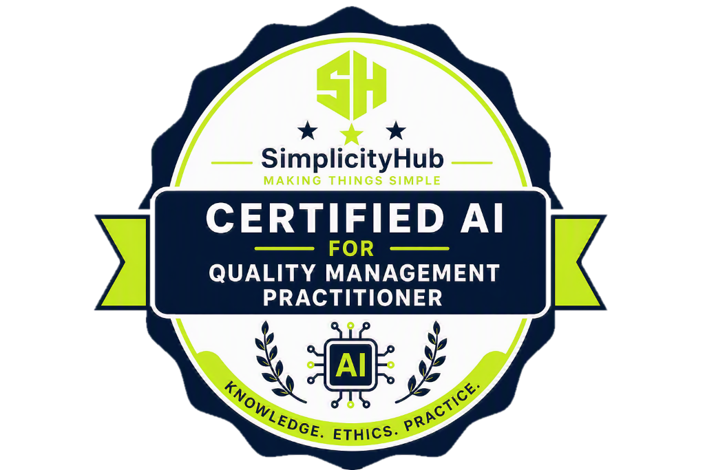 Certified AI for Quality Management Practitioner Badge