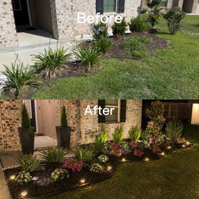 Landscaping project by Transformation Landscaping