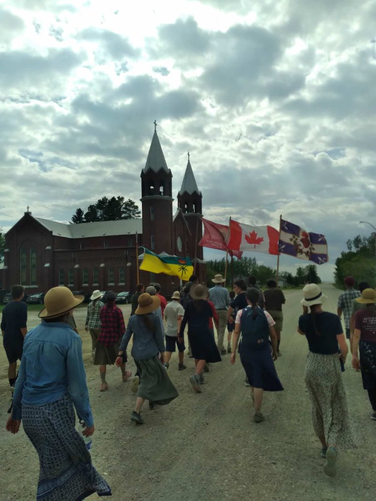 Pilgrimage — the faithful on the march