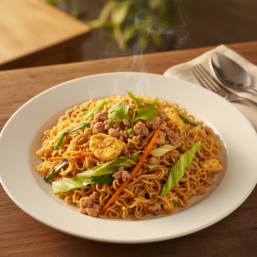 Ma Ma Pad (Thai Chow mein)
