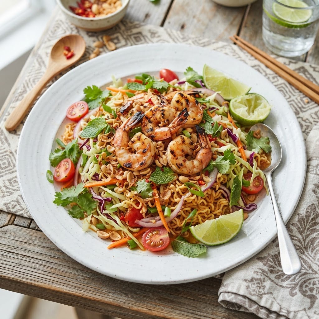 Ma Ma noodle Thai salad