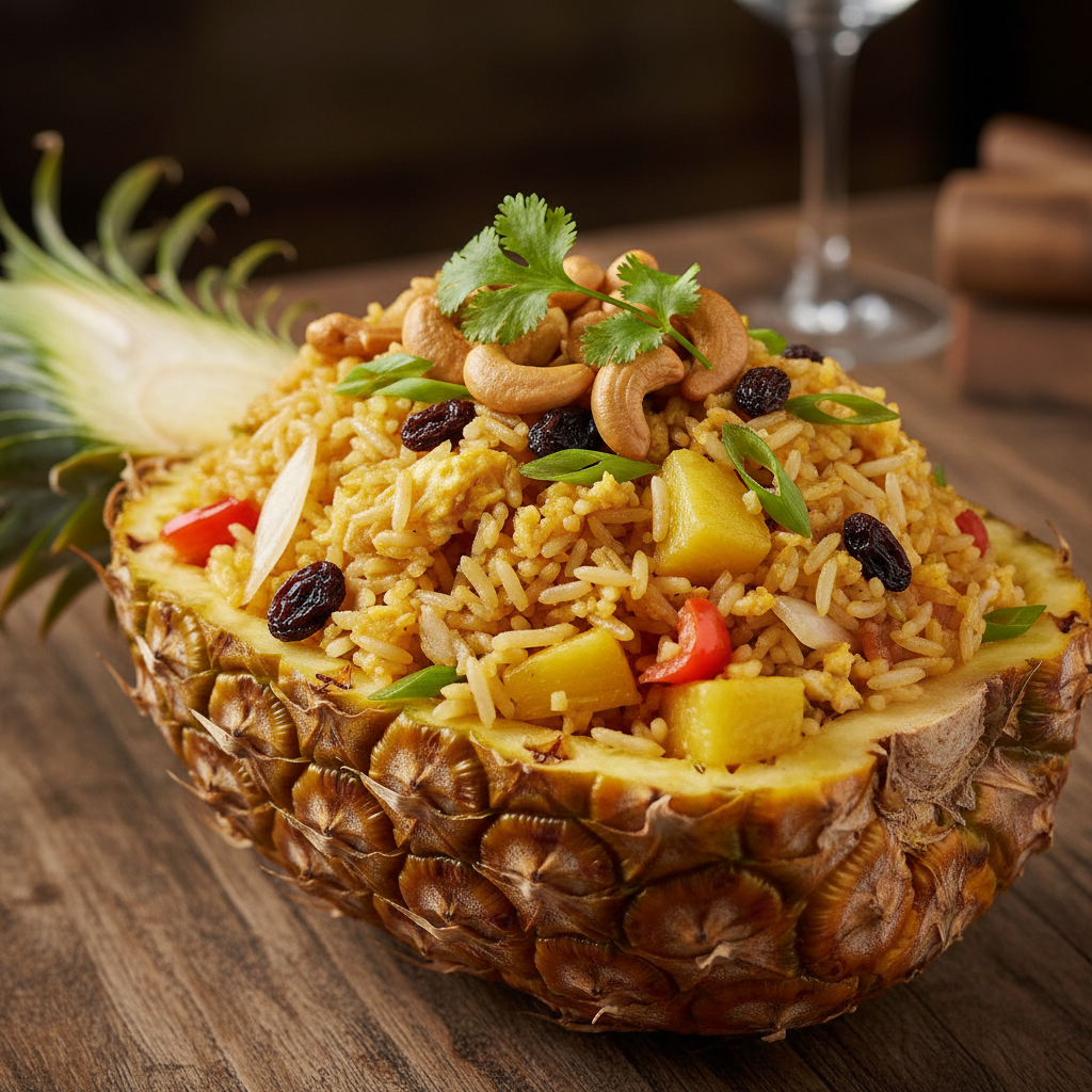Pineapple fried rice