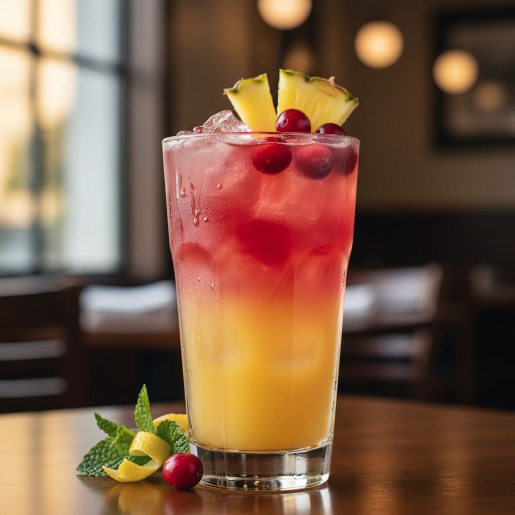 Pineapple cranberry mix