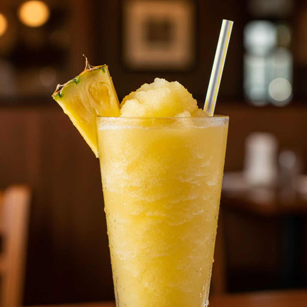 Slushy pineapple