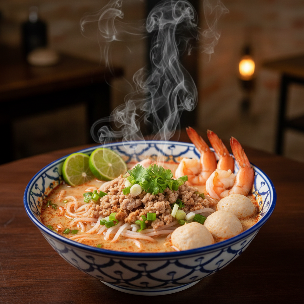 Tom yum noodle