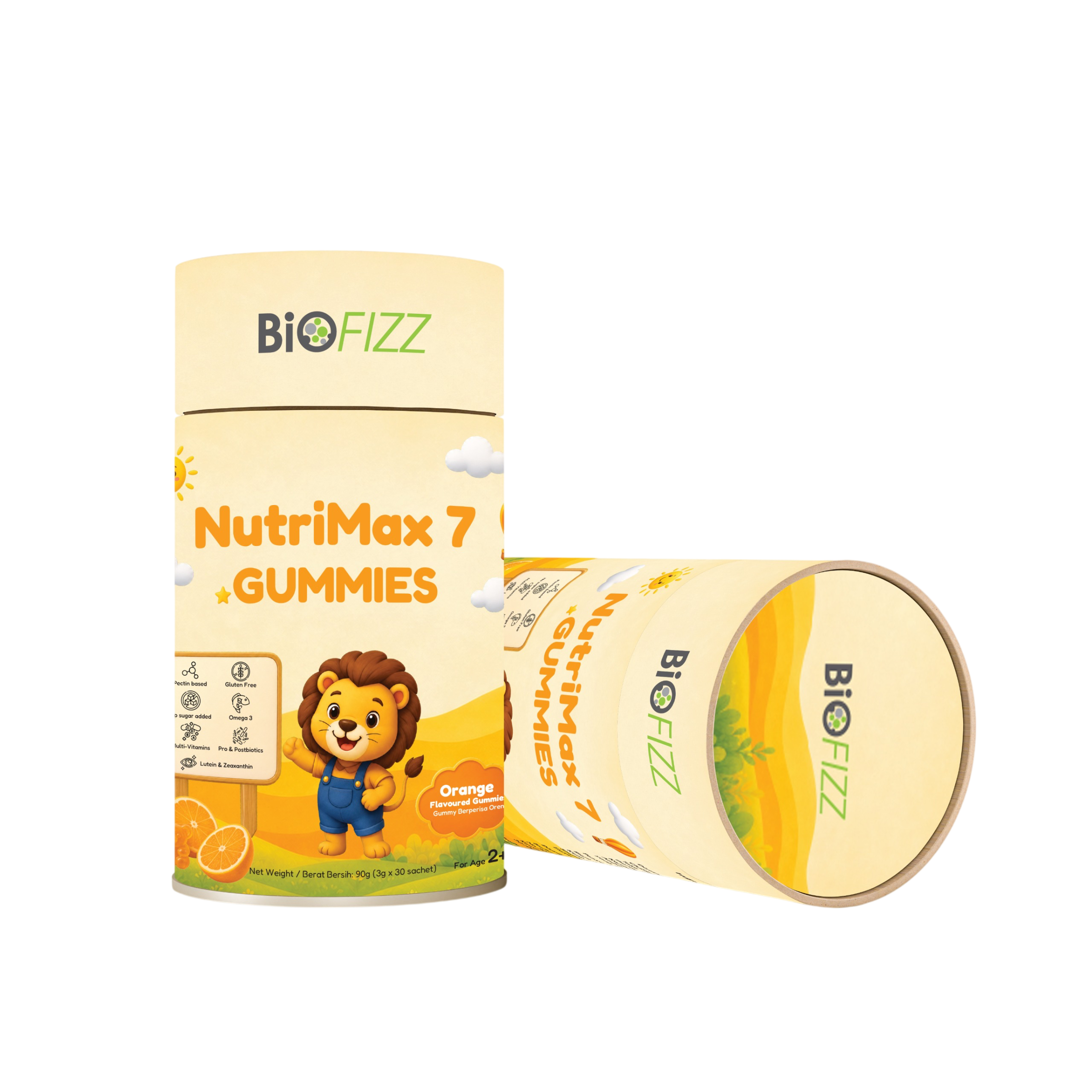 NutriMax 7 Gummies (Orange)