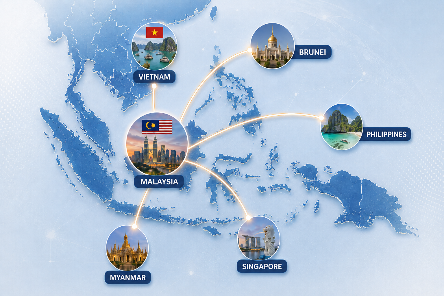 Biofizz Southeast Asia Distribution Map