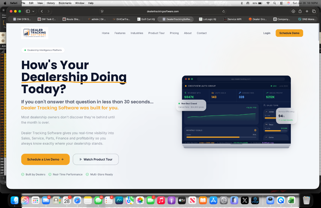 Dealer Tracking Software