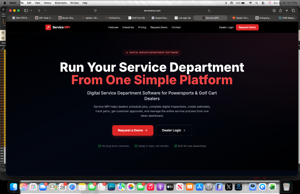 Service MPI screenshot