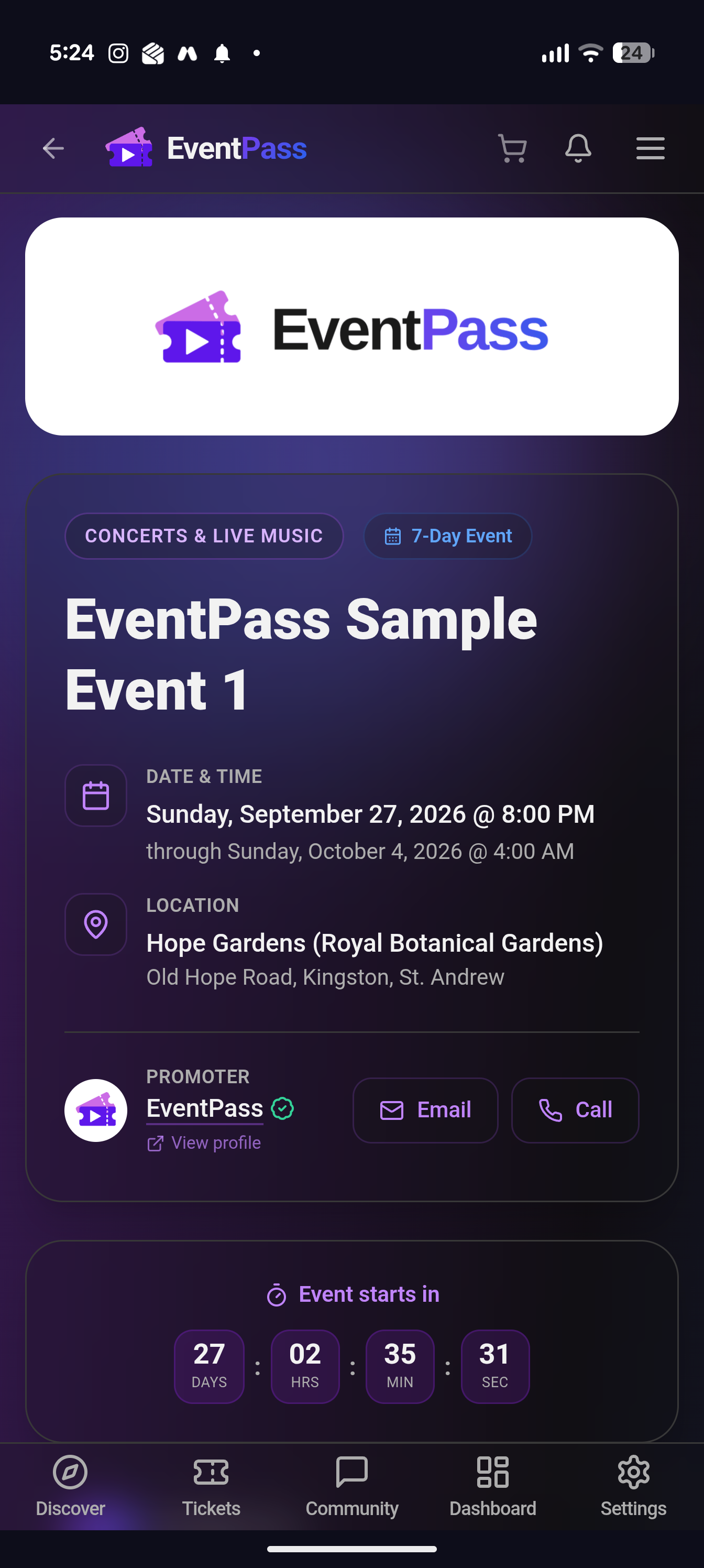 Event Details
