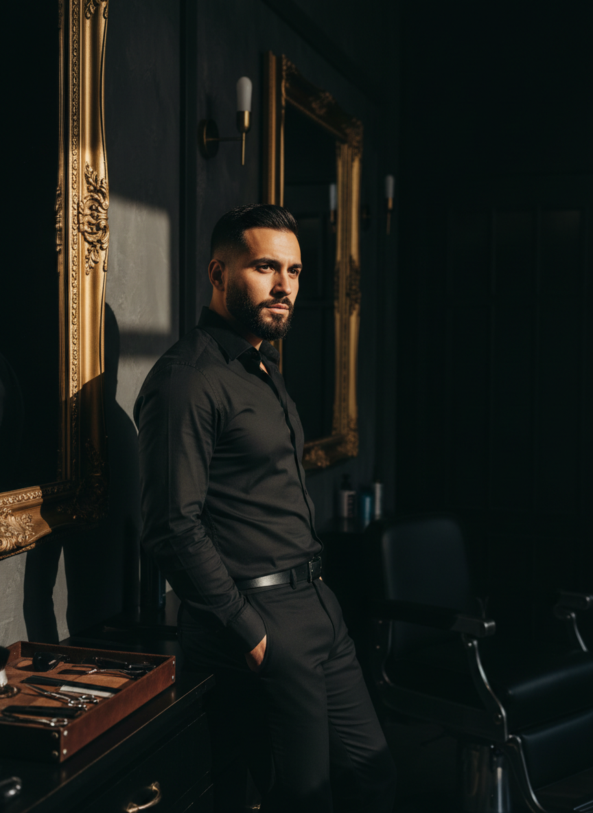Micky - master barber at Bros Barber
