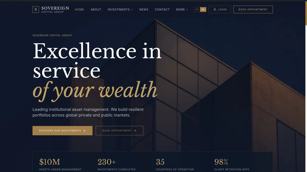 modele immobilier collectif template preview