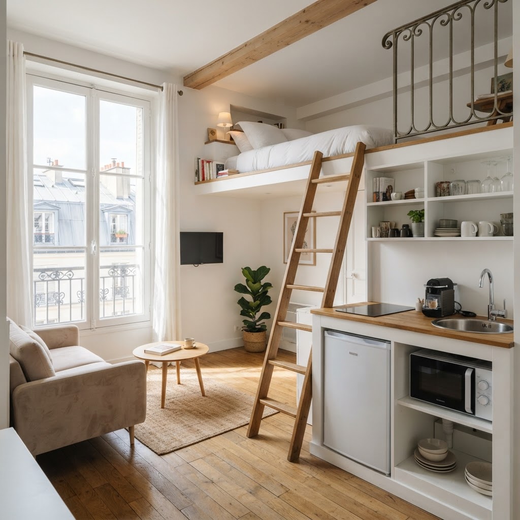 Studio Gambetta — Paris 20ᵉ