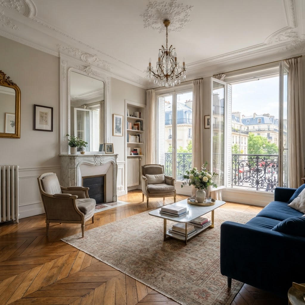 Appartement Haussmannien — Paris 8ᵉ