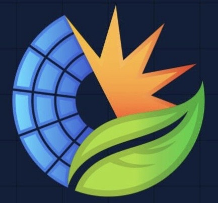 Easy Solar Puerto Rico — logo oficial con panel solar, sol y hoja verde