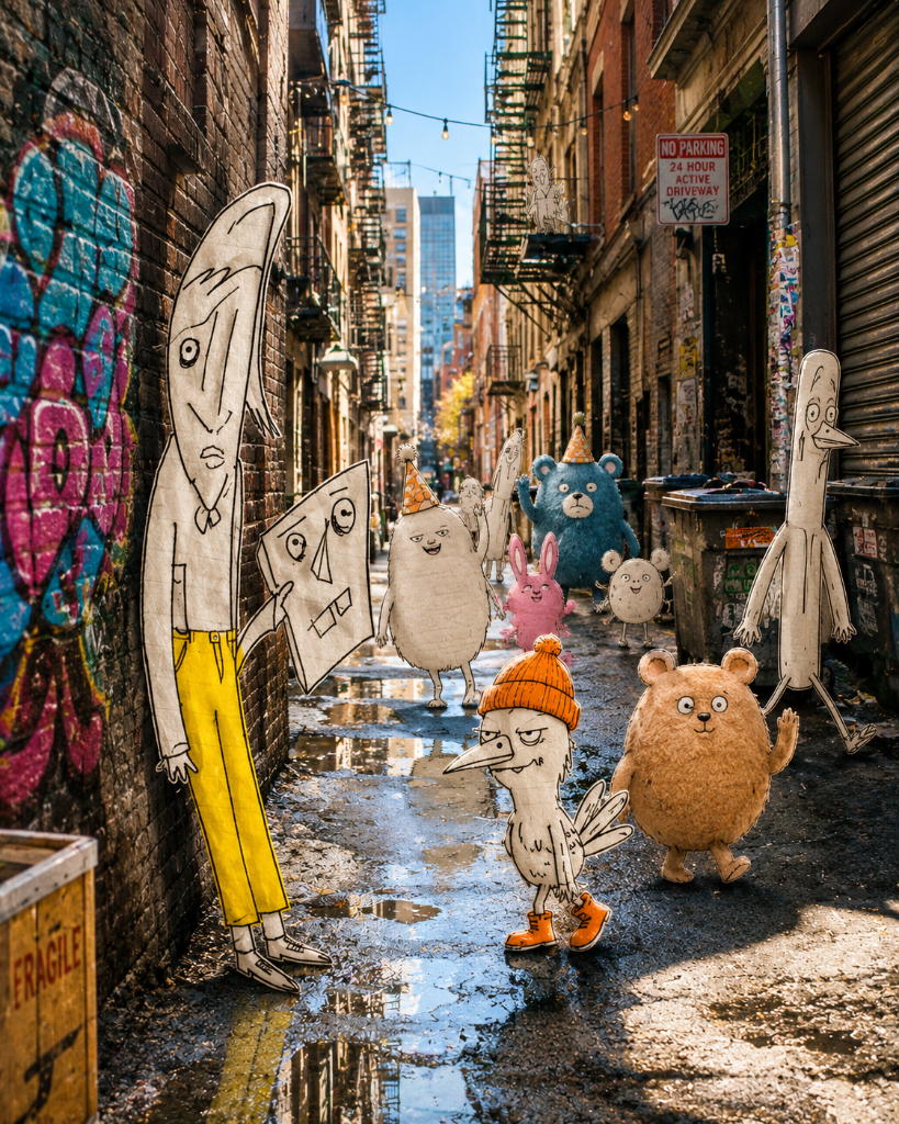 Alley of Characters — SoHo