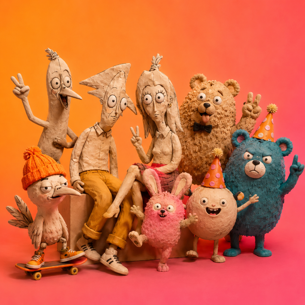 Clay Cast — Party Group