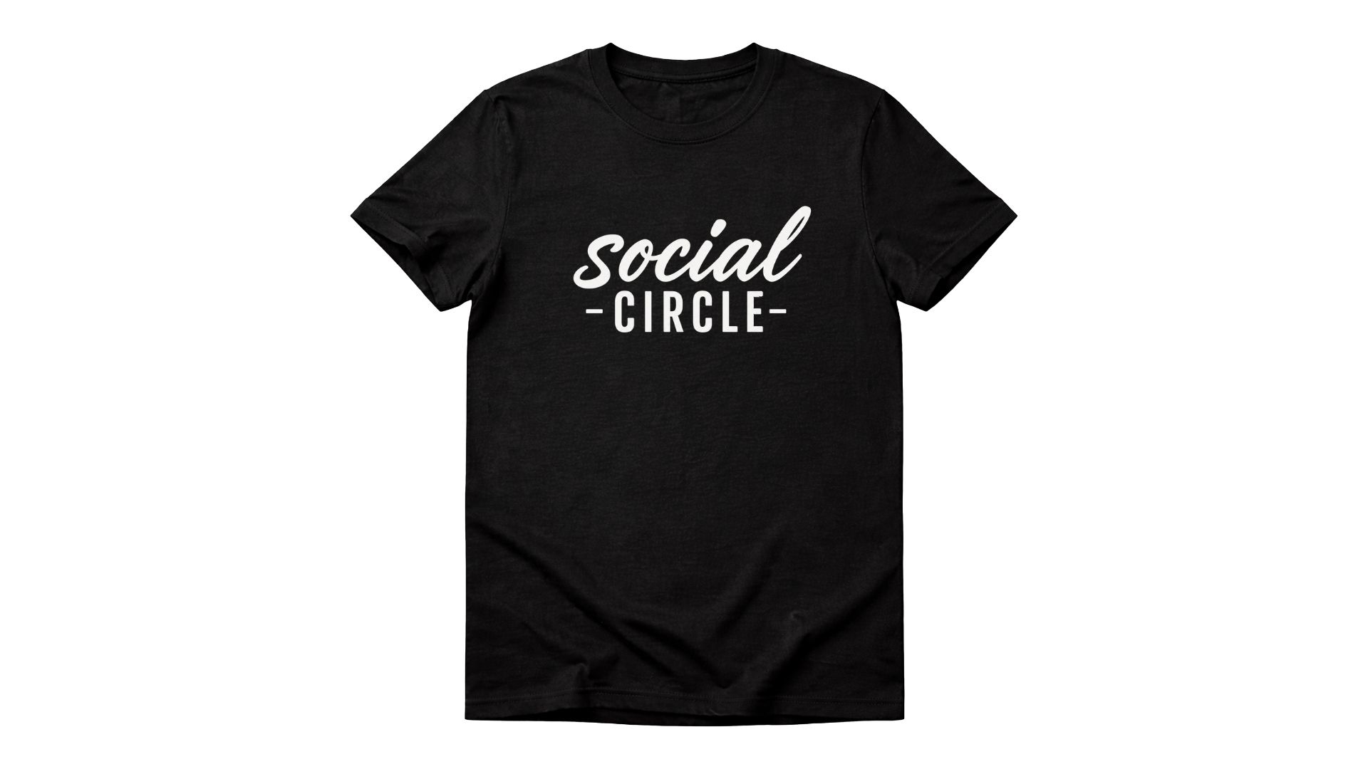 Social Circle Tee — Large Logo