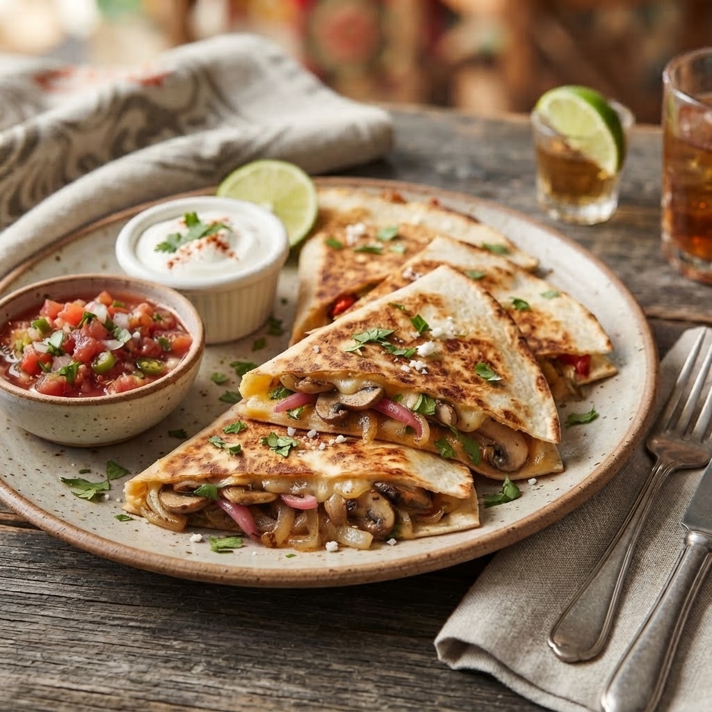 Vegetarian Quesadillas