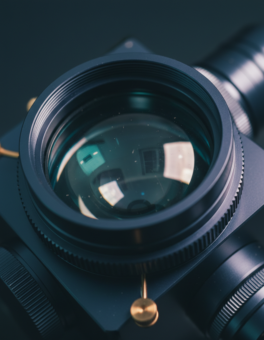 Scientific instrument close-up