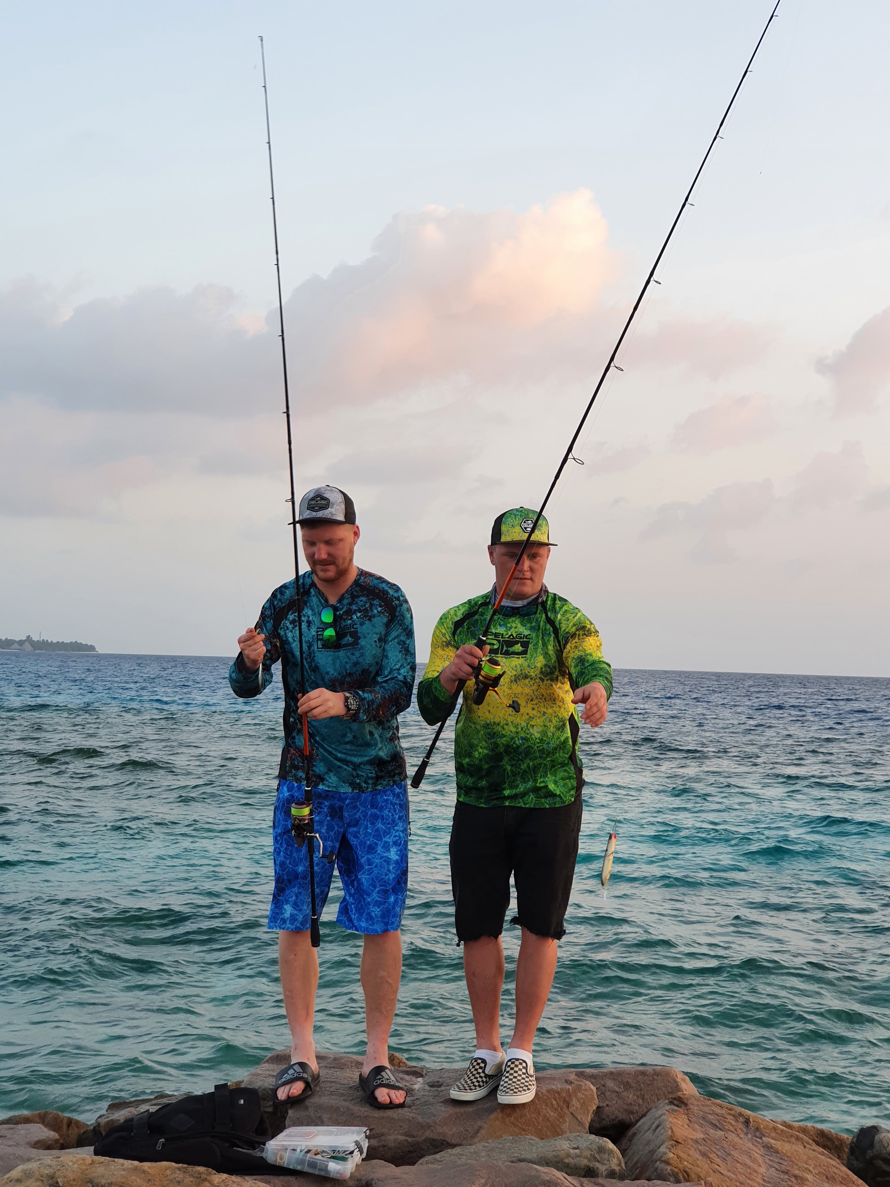 Island activities combined with a fishing holiday in the Maldives
