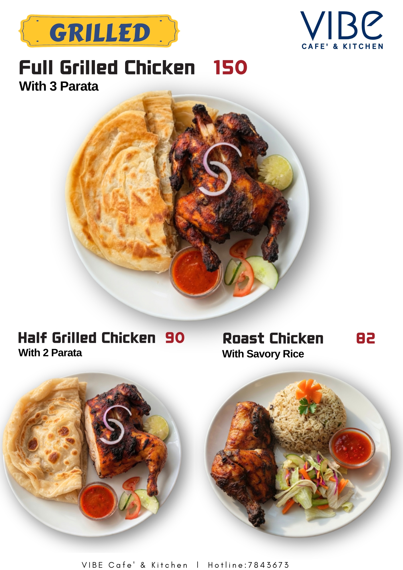VIBE Café & Kitchen full menu, page 4