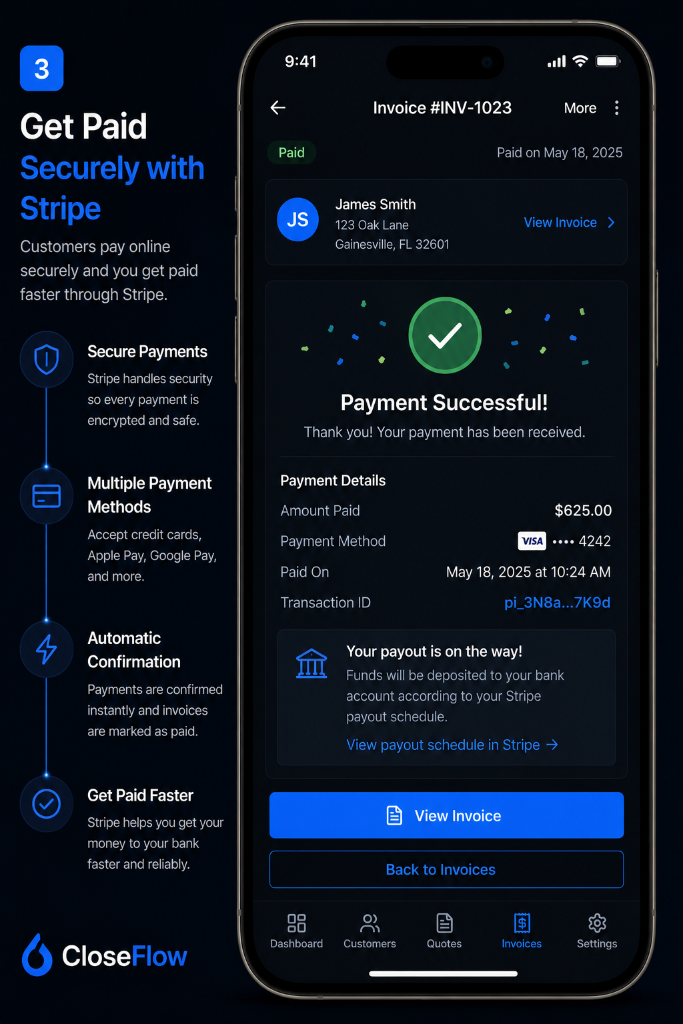 Get Paid Securely with Stripe