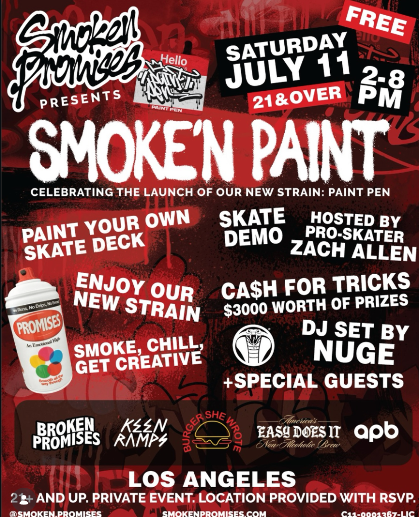Smoke'N Paint w/ Smoken Promises 
