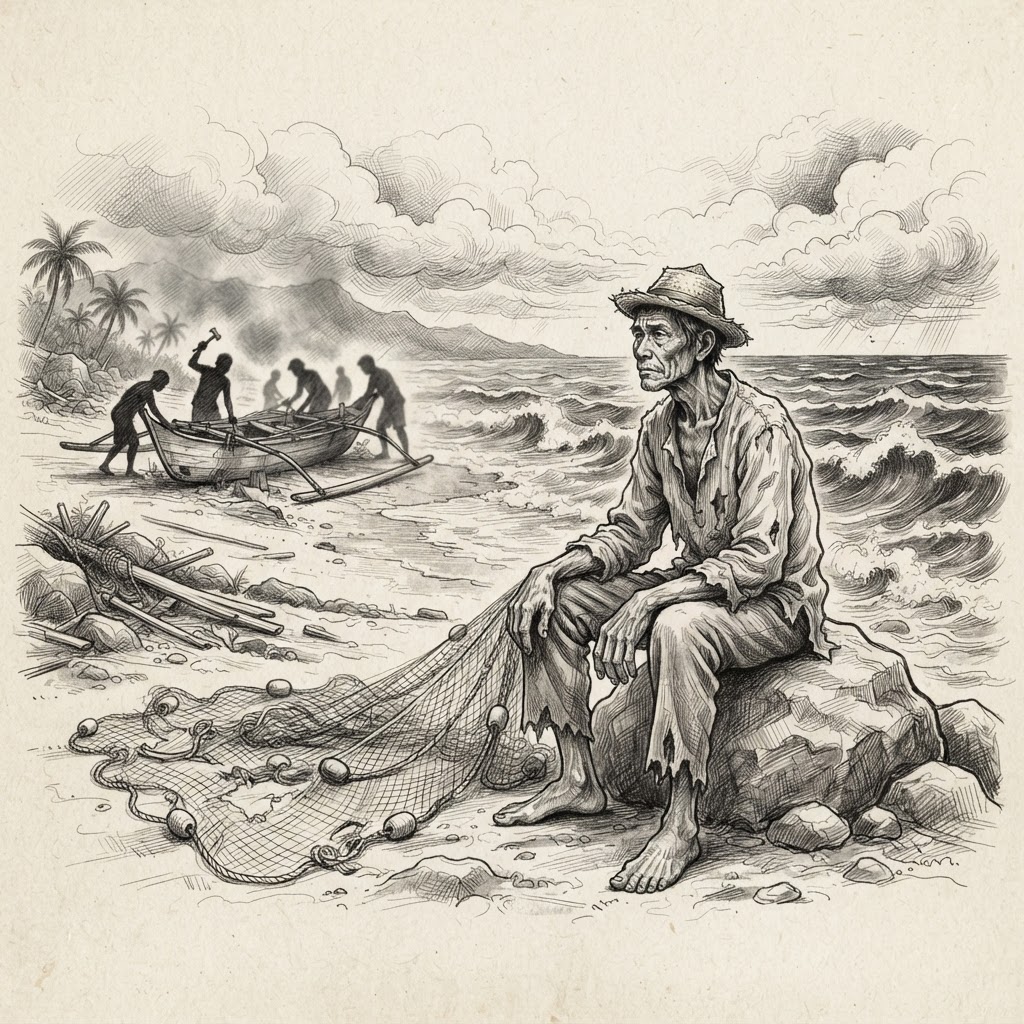 Sketch illustration for Jeremiah 31:3