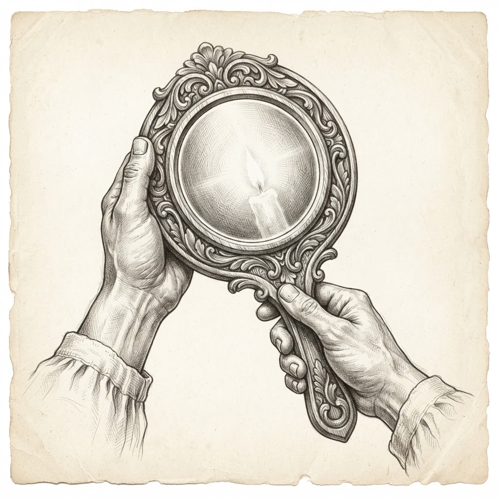Sketch illustration for Genesis 1:27