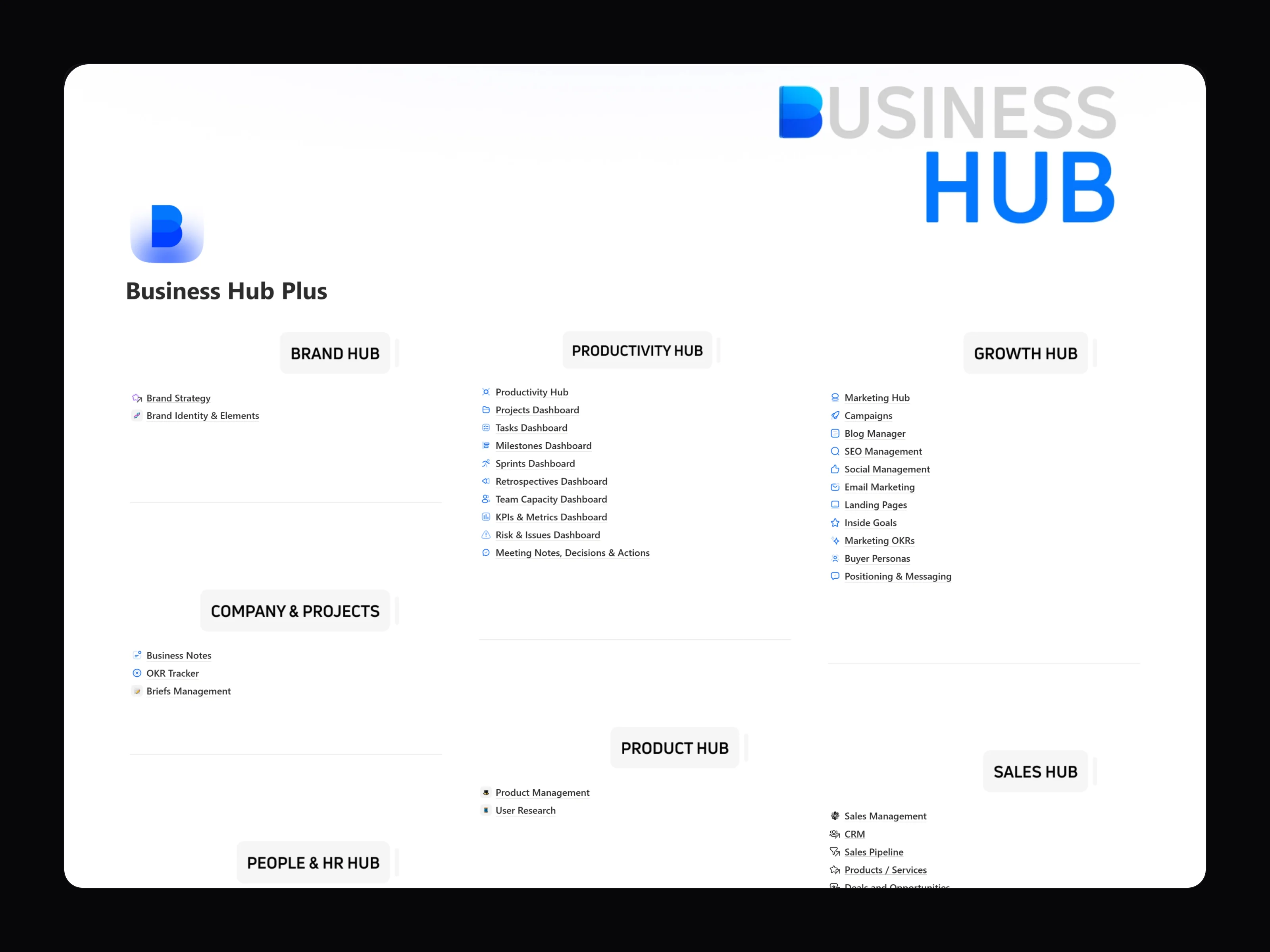 Business Hub