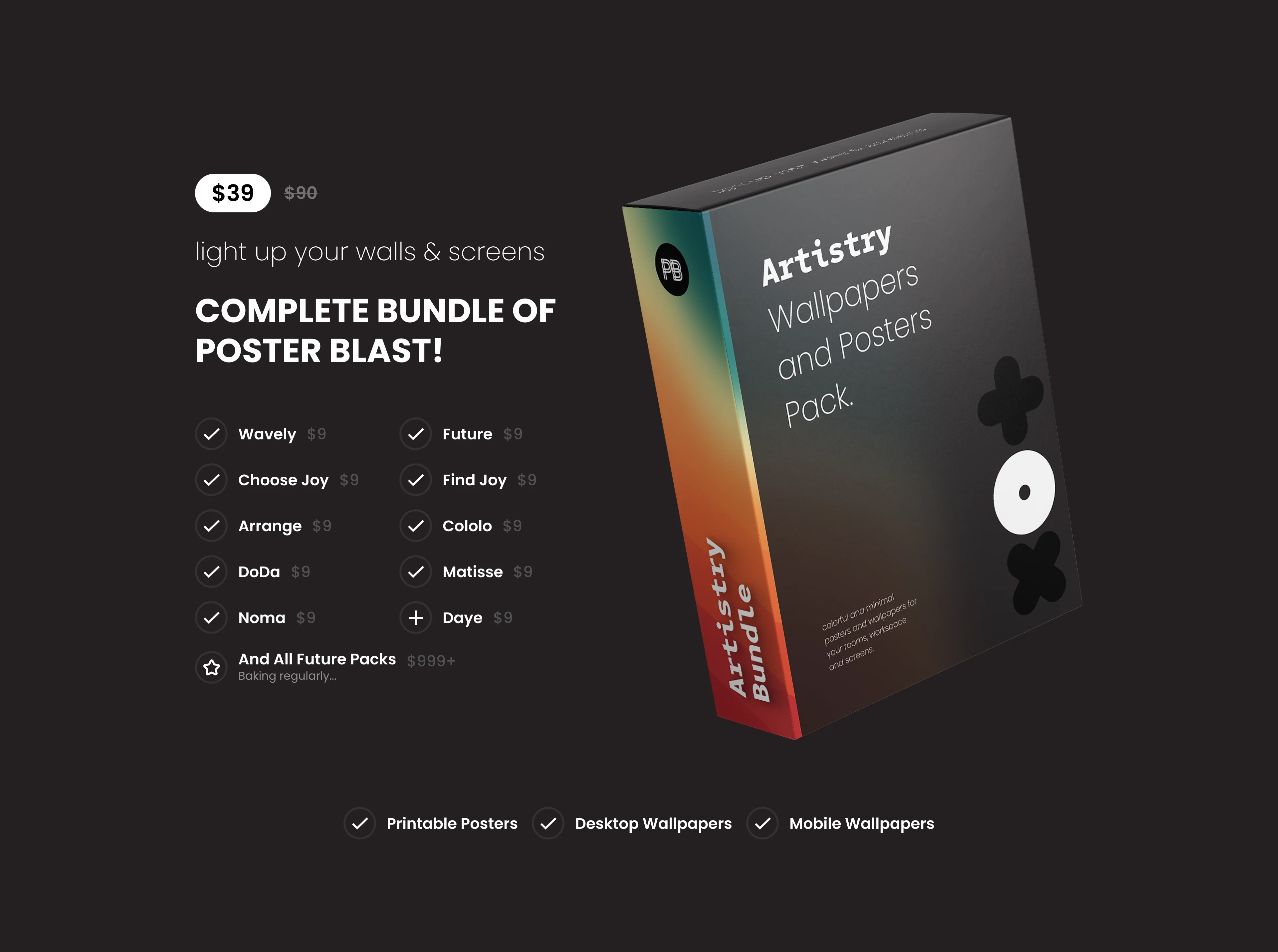 The Ultimate Wallpaper & Poster Pack