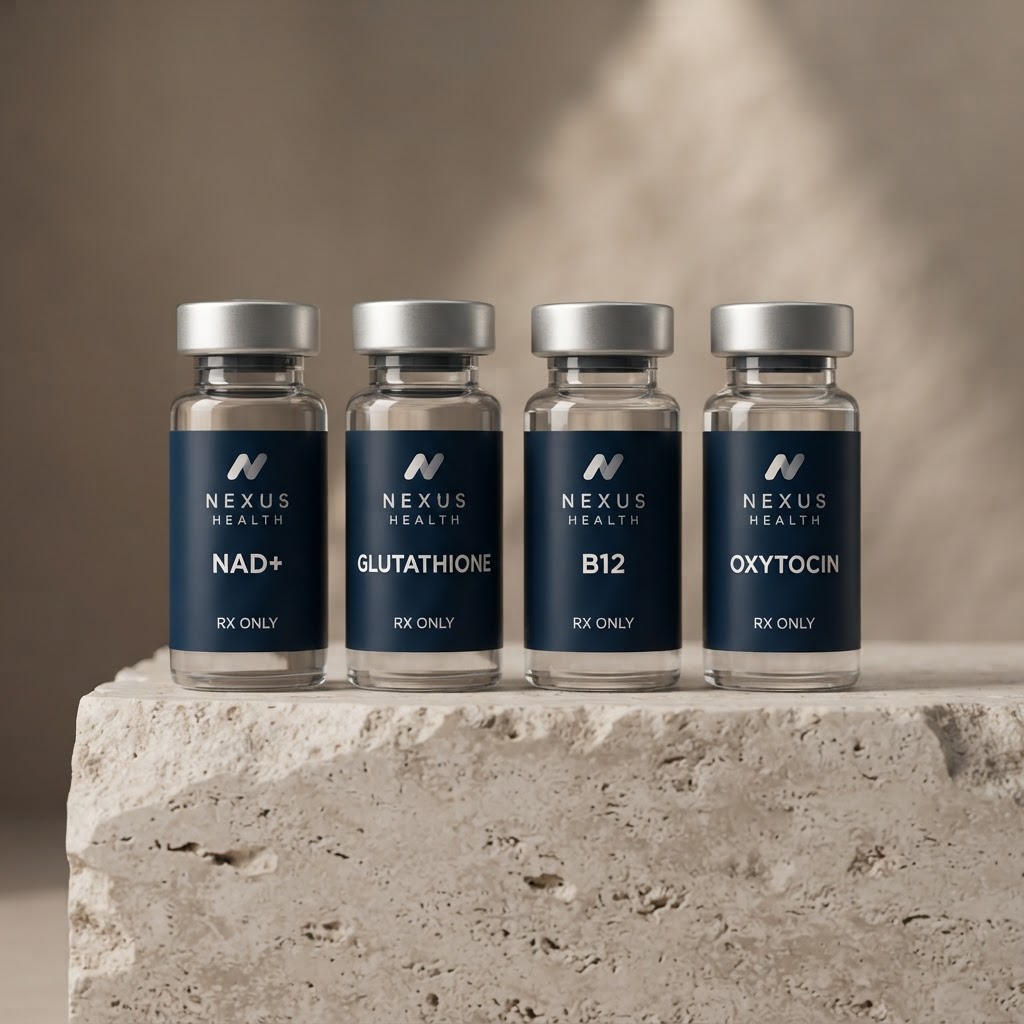 Nexus Health illustrative treatment packaging