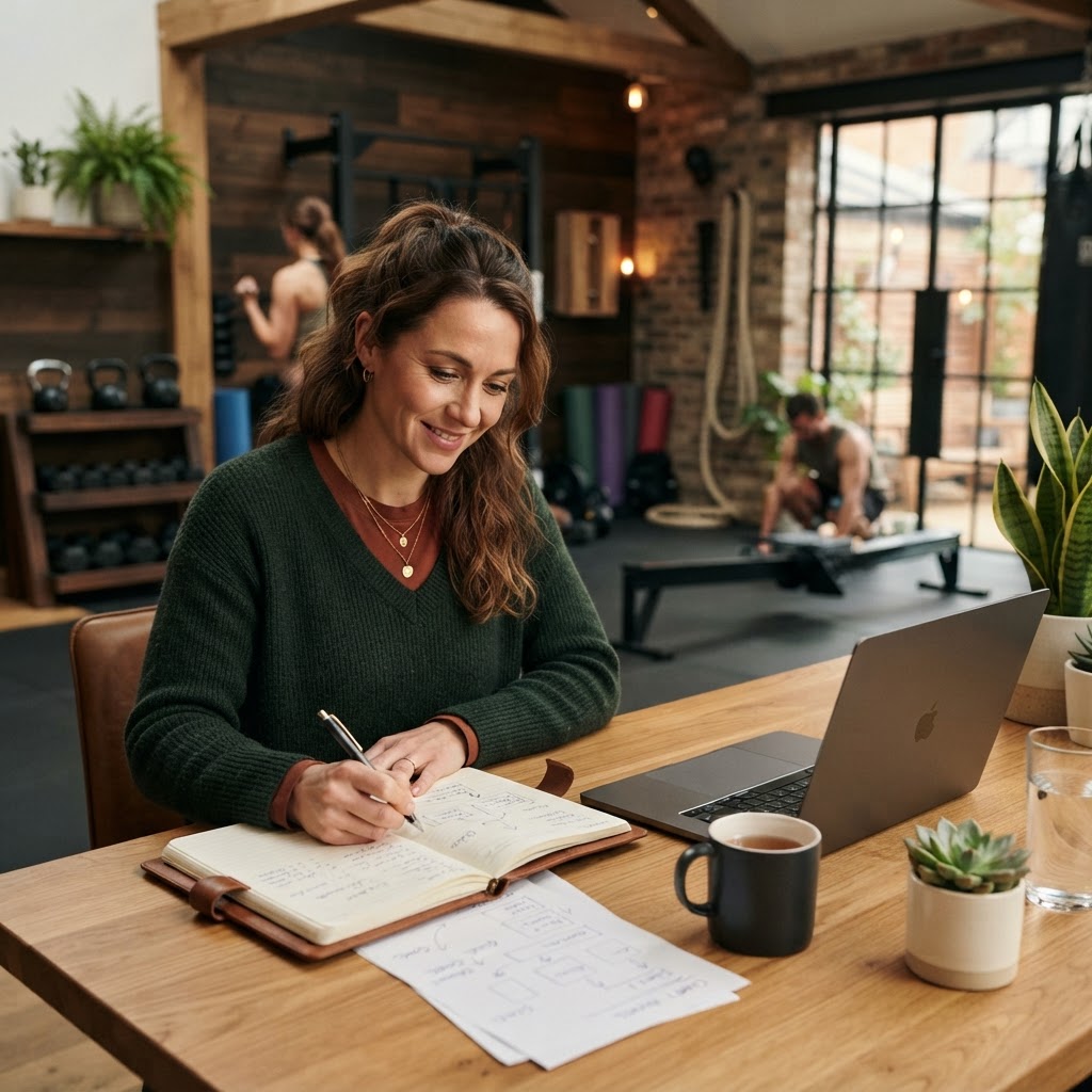 An independent coach planning client programs