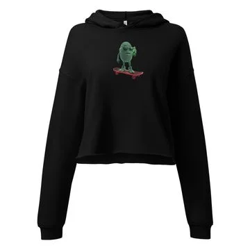 Skater Cropped Hoodie