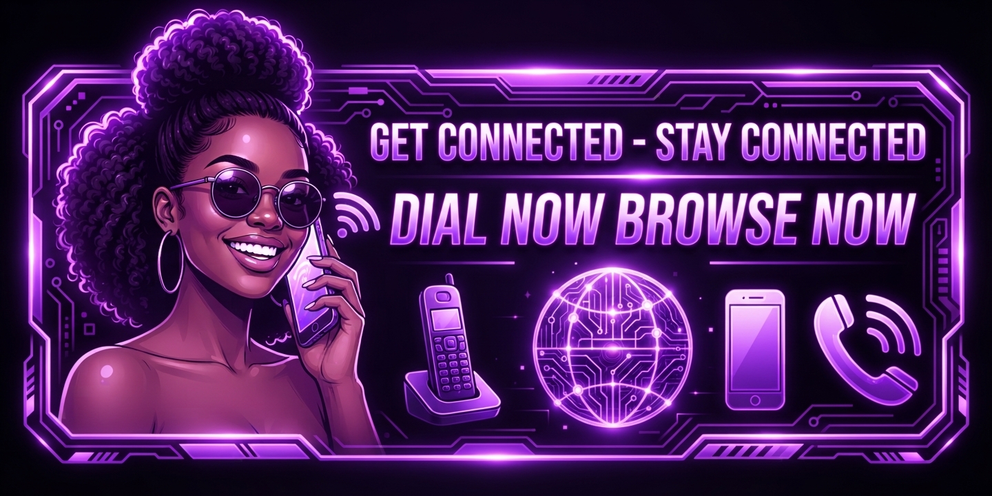 Get Connected, Stay Connected — Dial Now Browse Now