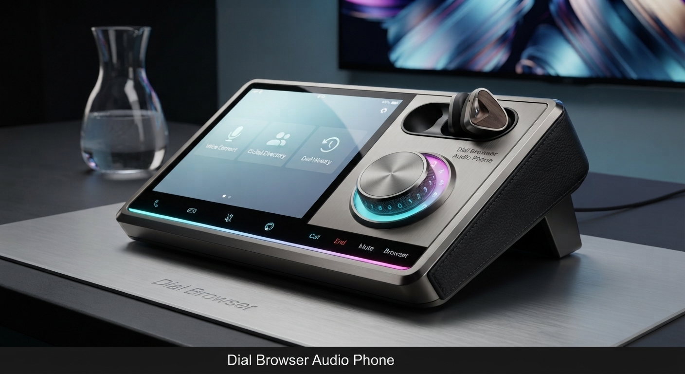 Dial Browser Audio Phone