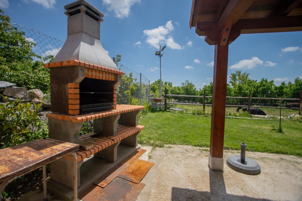 Barbacoa de ladrillo