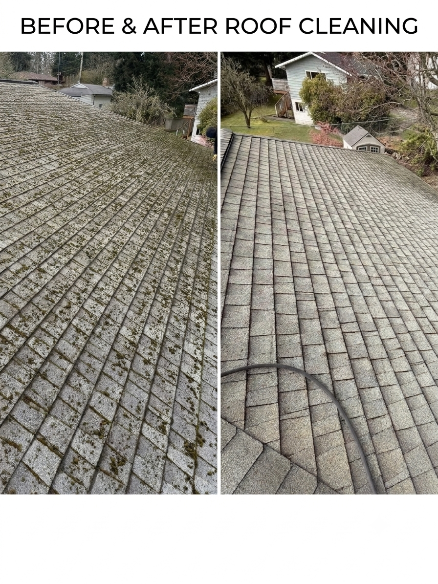 Roof Moss Removal