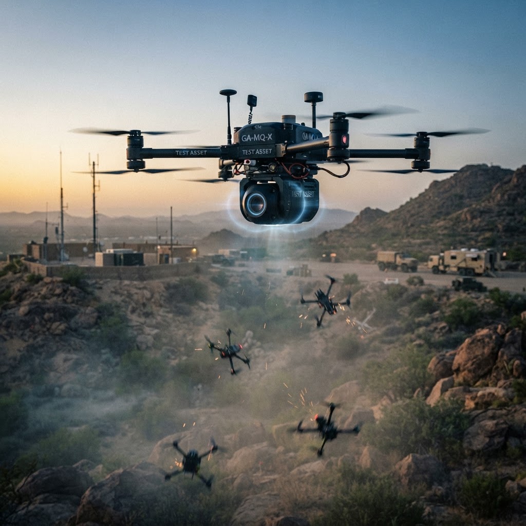 Airborne High-Power Microwave Arms Race: Taking HPM Systems Aloft to Kill Swarms