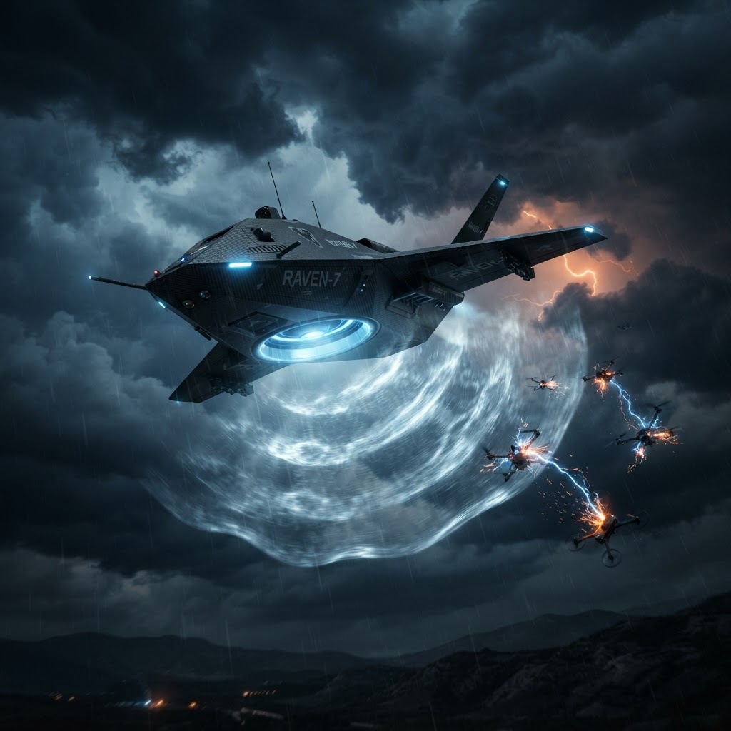 The Sky is Getting Crowded: Why Airborne HPM is the Only Answer to the Swarm Math Problem
