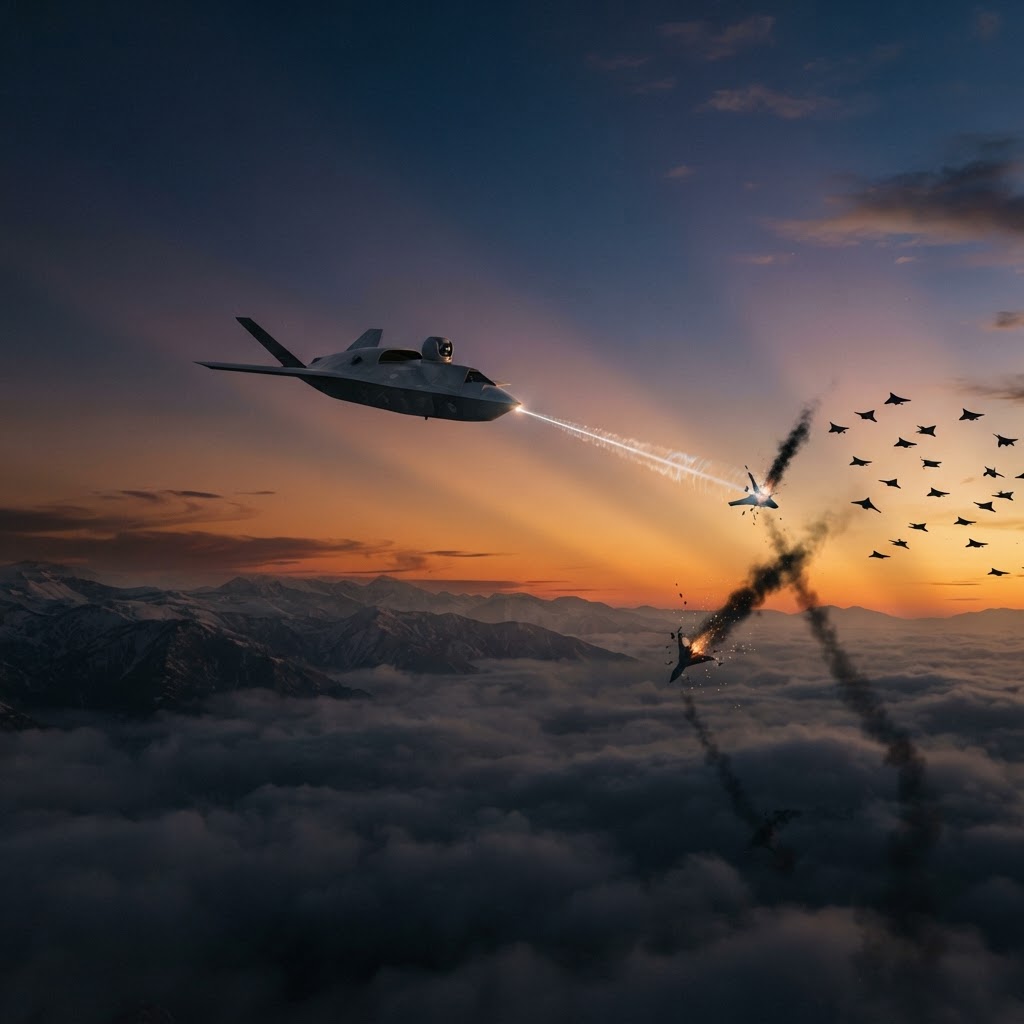 Airborne High-Power Microwave Arms Race: Breaking the Cost Curve Against Autonomous Drone Swarms